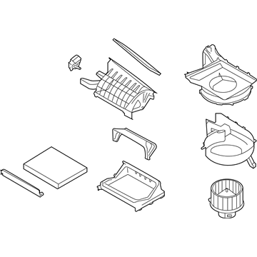 Kia 97100M7000 Blower Unit