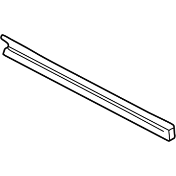BMW 51-41-8-200-726 Wooden Strip, Door Front Right