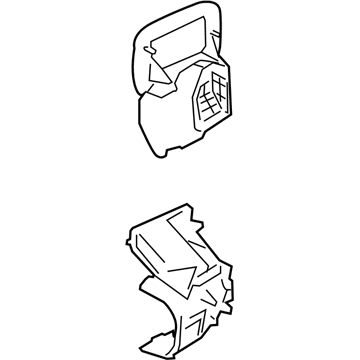 Nissan 27236-1HS0B Case-Blower