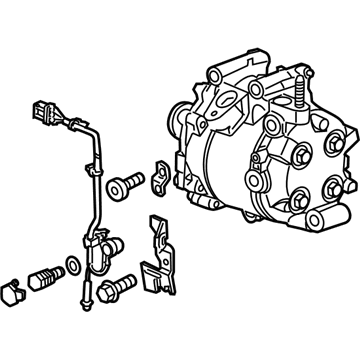 Acura 38810-R9A-A01 Compressor