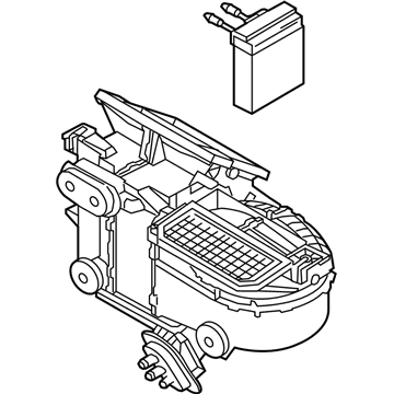Ford 2T1Z-19B555-C Evaporator Assembly