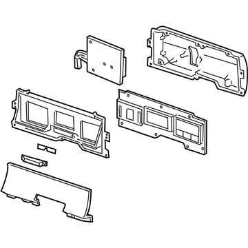 Ford 6W7Z-10849-AB Cluster