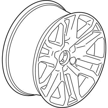 GM 84570310 Wheel, Alloy