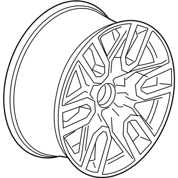 GM 23376226 Wheel, Alloy