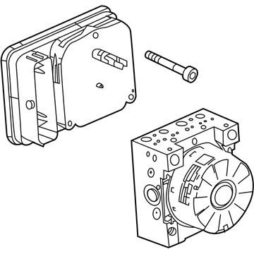 GM 84646860 ABS Control Unit