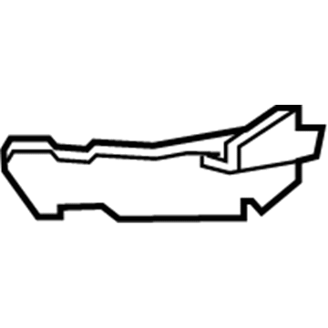 Infiniti F7409-5DAMA Member-Dash Lower Cross, LH
