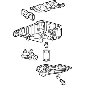 GM 12688958 Oil Pan