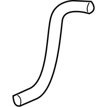 Lexus 16572-31240 Hose, Radiator, NO.2