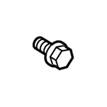 Honda 90145-SP0-000 Bolt-Washer (6X16) (Dacro Black)