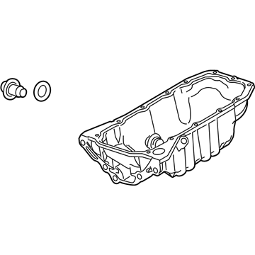 Ford BE8Z-6675-A Oil Pan