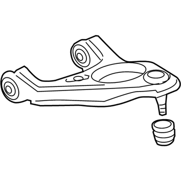 Acura 52510-TZ3-A00 Arm Complete , Upper Right Rear