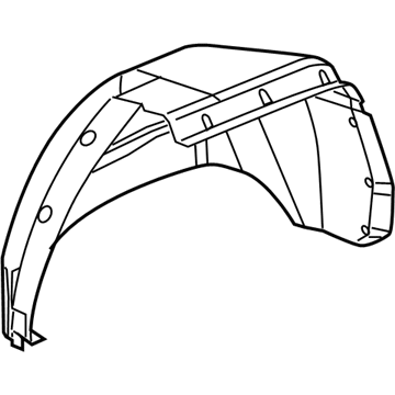 GM 15246961 Liner, Rear Wheelhouse Panel