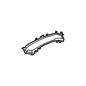BMW 51-45-9-363-415 Gap Cover, Steering Column, Top