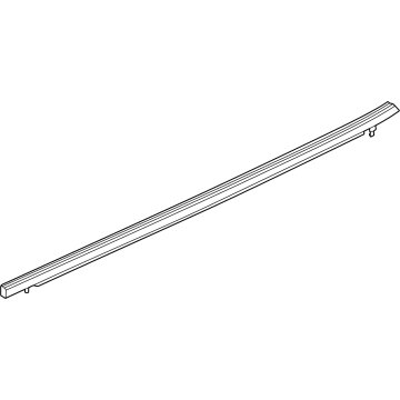 Honda 72950-T20-A01 MOLDING, L- RR- DOOR