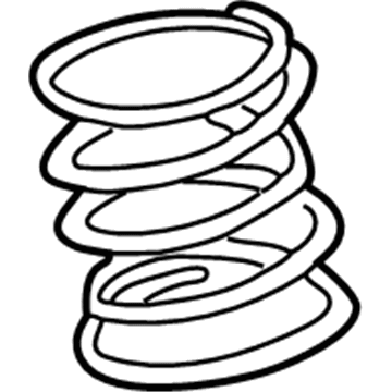 Toyota 48135-02100 Coil Spring