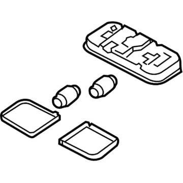 Kia 92850A9000DAA Lamp Assembly-Room