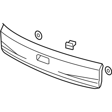 Honda 74895-T0A-A01ZD Garn Assy*NH737M*