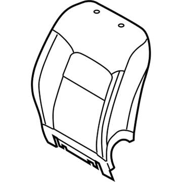 Toyota 71074-60A00-B1 Seat Back Cover