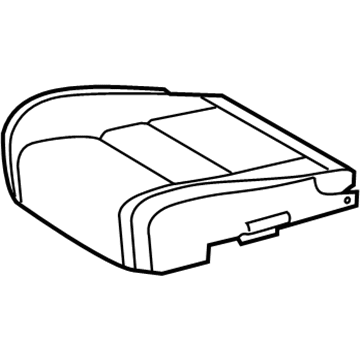 Toyota 71072-60A90-E0 Cushion Cover