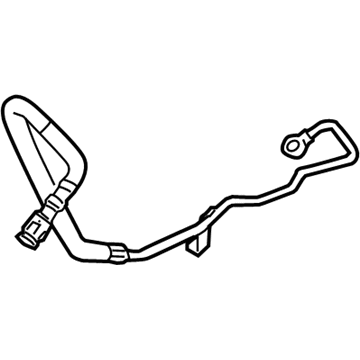 BMW 32-41-6-773-986 Return Pipe