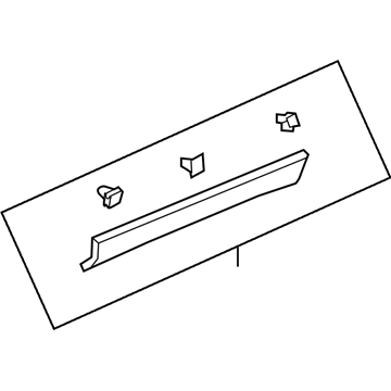 GM 22923499 Lower Molding