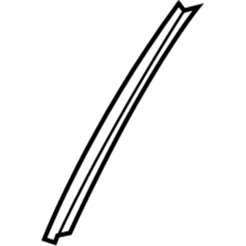 Nissan 80818-5AA1A Tape-Front Door Sash Rear, RH