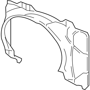 Ford 2L1Z-8146-AA Upper Shroud