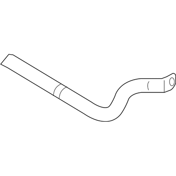 Lexus 48812-12450 Bar, Stabilizer, Rear