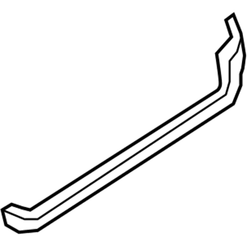 Acura 71598-SJA-003 Spacer, Left Rear Bumper Side