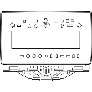 BMW 62-10-8-729-431 INSTRUMENT CLUSTER