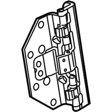 Mopar 4865462AG Hinge-Front Door