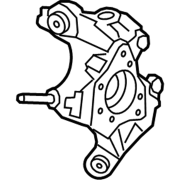 Acura 52215-TC0-T00 Knuckle, Left Rear