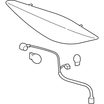 GM 15833280 Tail Lamp Assembly