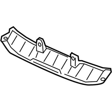Honda 71202-TGG-A00 Plate, FR. Bumper Middle Induction