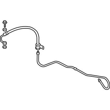 Hyundai 57510-2D100 Hose Assembly-Power Steering Oil Pressure