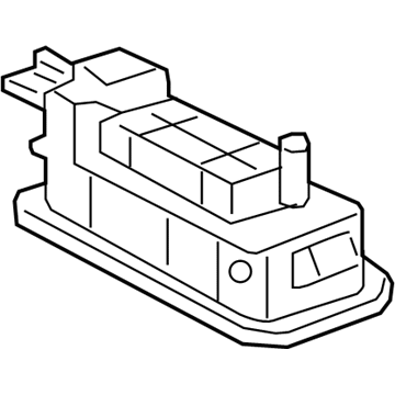 Hyundai 92891-3S000-TTX Vanity Lamp Assembly, Left