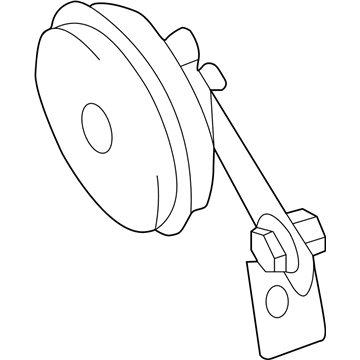 Nissan 25605-3NF0A Horn Assembly-ANTITHEFT