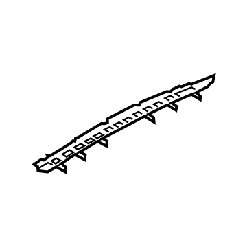 BMW 51-45-9-370-413 Trim, Windscreen Defroster, Middle