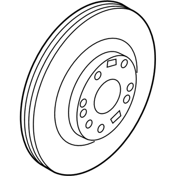 Kia 51712F6200 Disc-Front Wheel Brake