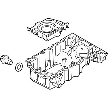 Ford BG1Z-6675-E Oil Pan