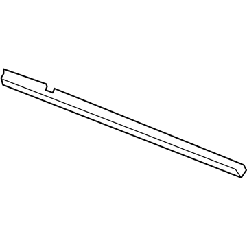 Mopar 5074016AF WEATHERSTRIP-Rear Door Belt Inner