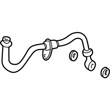 Acura 01466-SZ3-000 Hose Set, Rear Brake