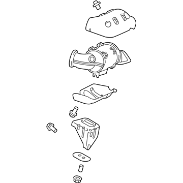 Ford DT4Z-5E212-A Catalytic Converter