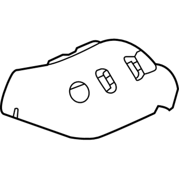 Ford DG1Z-5E258-A Upper Shield
