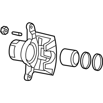 Mopar 5191238AA CALIPER-Disc Brake