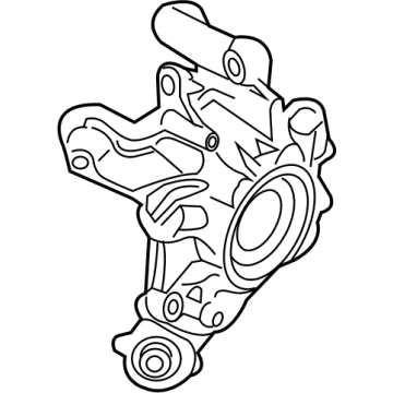BMW 33-30-9-503-999 WHEEL CARRIER, REAR LEFT