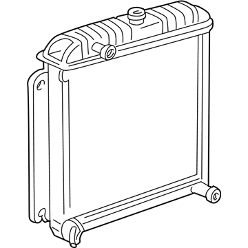 Mopar 52028627AB Engine Cooling Radiator