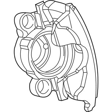 Mopar 5093339AB CALIPER-Disc Brake