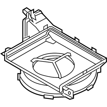 Hyundai 97111-G2000 Case-Blower, Lower