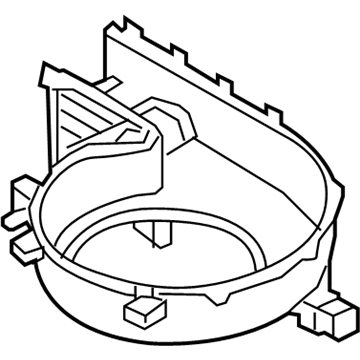 Hyundai 97112-G2000 Case-Blower, Upper